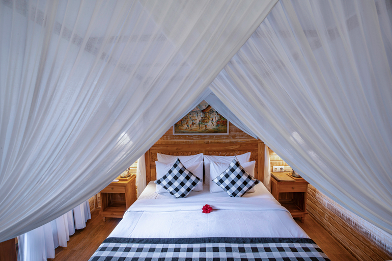 Bedroom 3, De Umah Bali Eco Tradi Home, Bangli