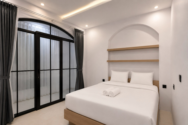 Bedroom 4, 2BR Mediterranean Private Pool Villa Nusa Dua By Travelio, Badung