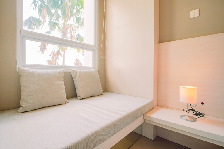 Bedroom 3, Warm and Welcoming Studio (No Kitchen) at Apartment Mustika Golf Residence By Travelio, Cikarang