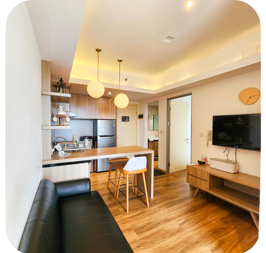 Living Room 5, 2BR Bev Home (MTown Gading Serpong) with Golf View, Tangerang