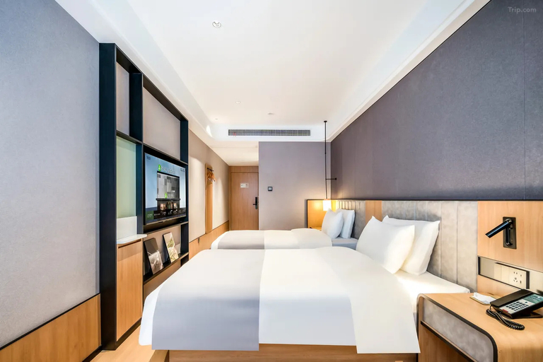 Bedroom 3, Pinrui Hotel, Nanjing Olympic Sports Center, Nanjing