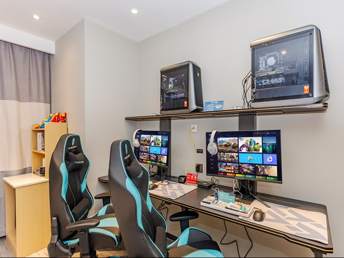 Bedroom 5, Thunderobot Esports Hotel (Taihu Square, Liangxi District, Wuxi), Wuxi