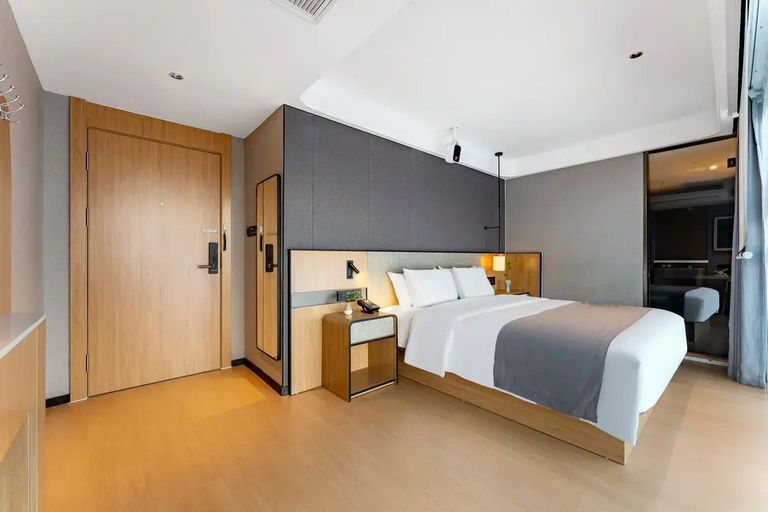 Bedroom 2, Pinrui Hotel, Lincun Square, Dongguan South Station, Dongguan