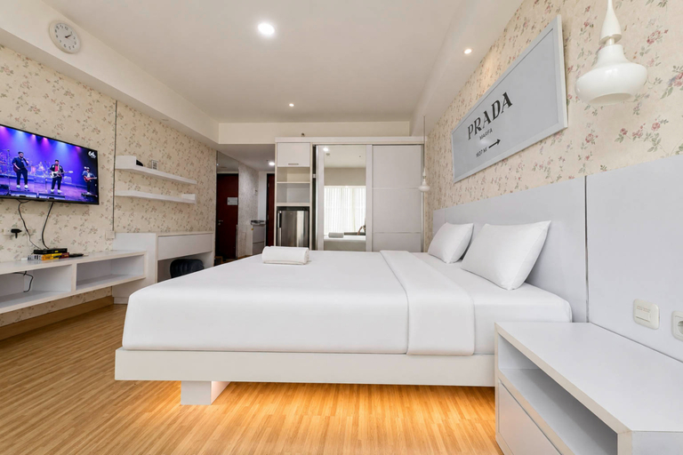 Bedroom 5, Fresh Living Studio at Apartment Mataram City By Travelio, Sleman