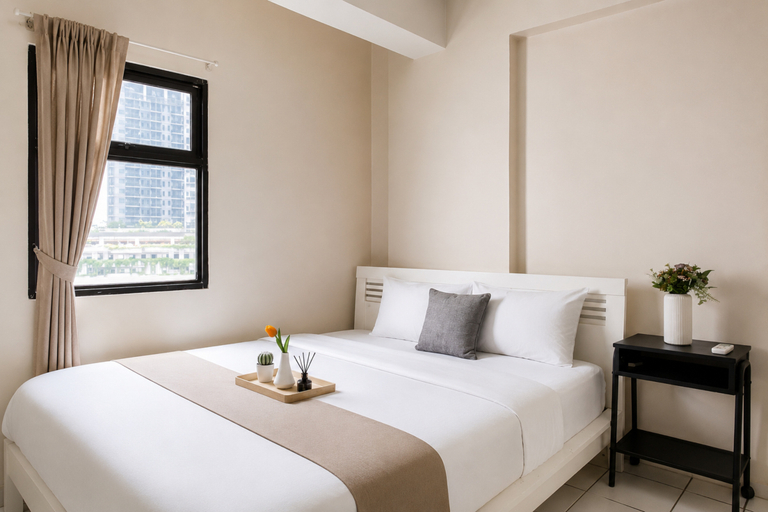 Bedroom 5, Simply and Homey 2BR Apartment Kemang View By Travelio, Bekasi