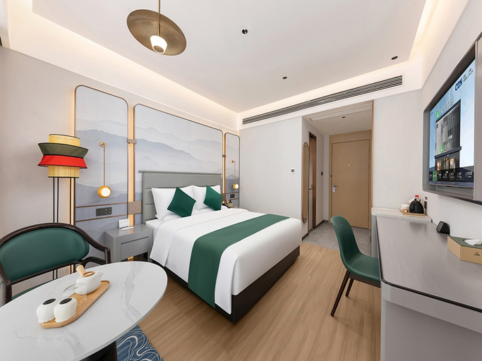 Bedroom 3, Pinrui Yancheng Binhai County Government Hotel, Yancheng
