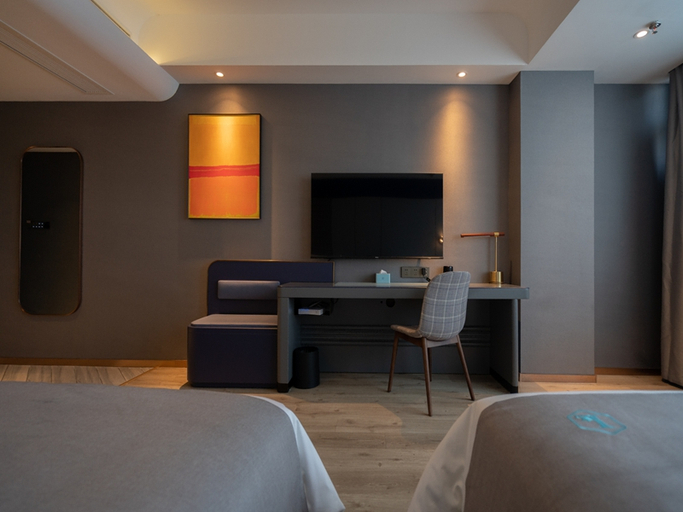 Bedroom 3, Lanou Hotel (Fengxian Zhongyang Avenue Branch), Xuzhou