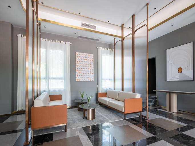 Lobby 5, Yangzhou Seine Spring Lan'ou Shangpin Hotel, Yangzhou