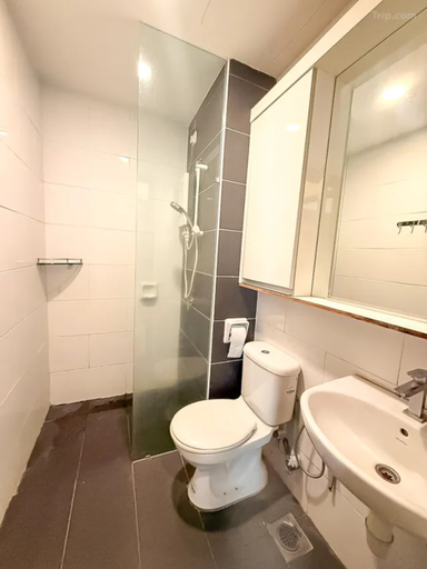 Bathroom 5, Ipoh City Centre Penthouse (3BR 12-15 Pax) BBQ, Kinta