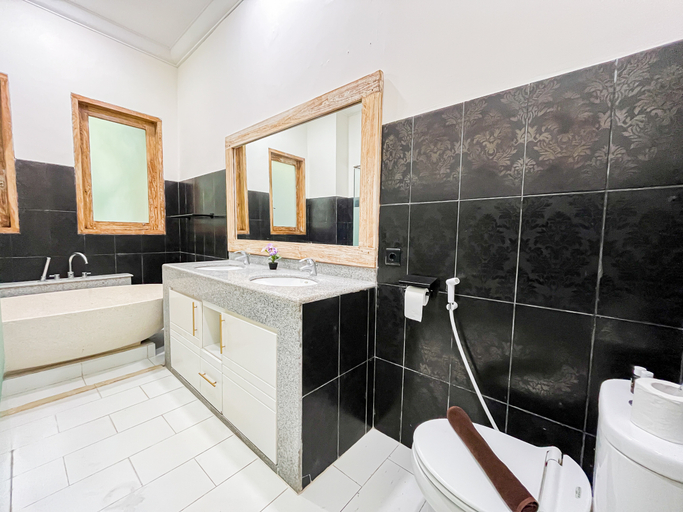 Bathroom 4, 3BR Moriva Villa Ungasan By Travelio, Badung