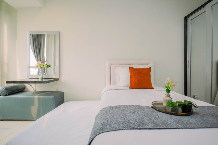 Bedroom 2, Great Choice Studio at Apartment Cinere Bellevue Suites By Travelio, Depok