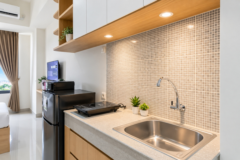 Others 2, Cozy and Great Choice Studio at Apartment Evenciio Margonda by Travelio, Depok