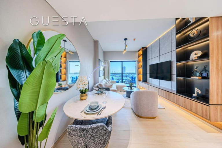 Living Room 4, Binghatti Emerald Near Jumeirah Village Circle, Dubai