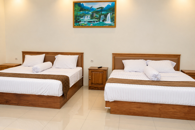 Bedroom 3, Grand Wijaya Hotel dan Villa Sarangan, Magetan