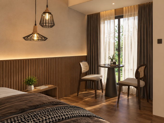 Bedroom 5, Guru Giri Studio Private Pool Villa Yogyakarta, Bantul