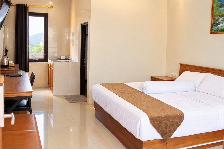 Bedroom 5, Grand Wijaya Hotel dan Villa Sarangan, Magetan