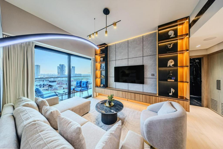 Living Room 5, Binghatti Emerald Near Jumeirah Village Circle, Dubai