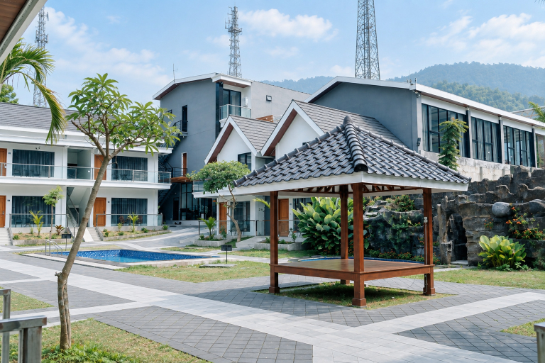 Exterior & Views 2, Grand Wijaya Hotel dan Villa Sarangan, Magetan
