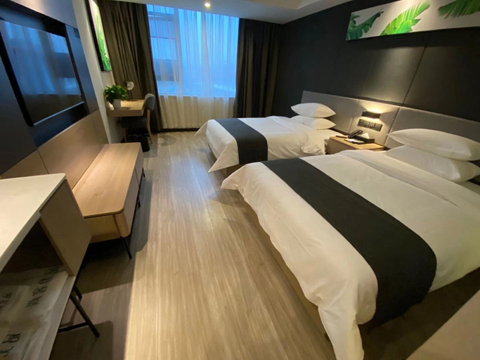 Bedroom 3, Shangkeyoupin Yichang Three Gorges Airport Hotel, Yichang