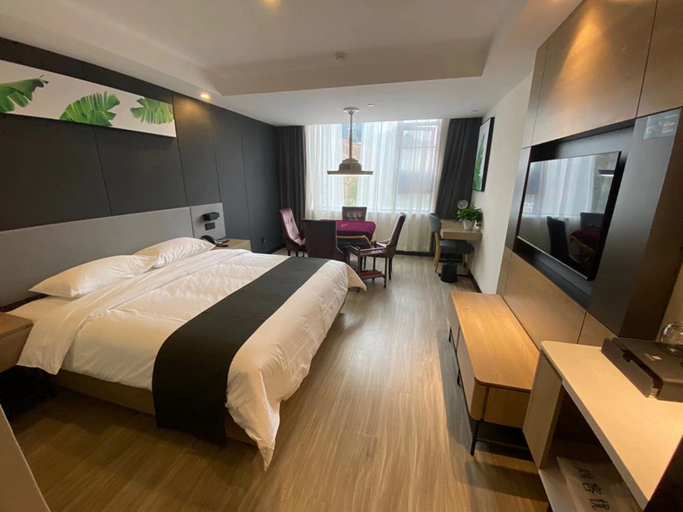 Bedroom 2, Shangkeyoupin Yichang Three Gorges Airport Hotel, Yichang