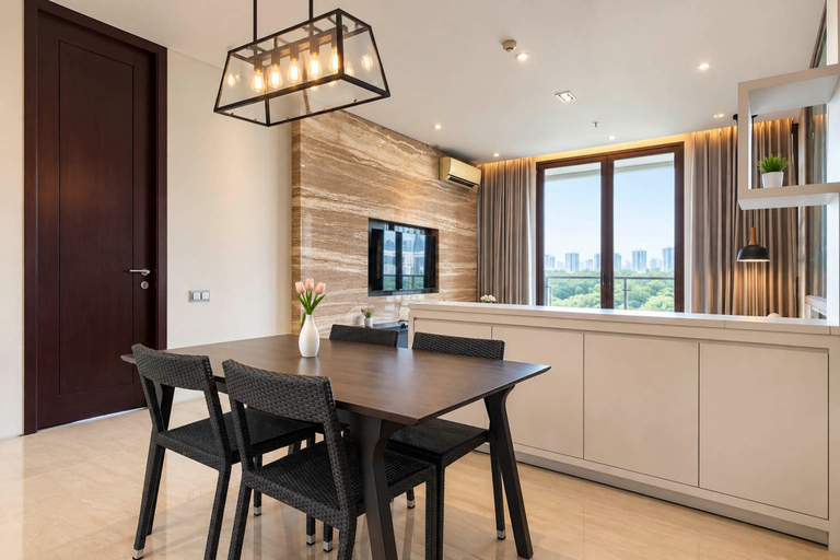Others 3, Spacious and Airy 3BR with Extra Room at Apartment Sumatra36 By Travelio, Surabaya