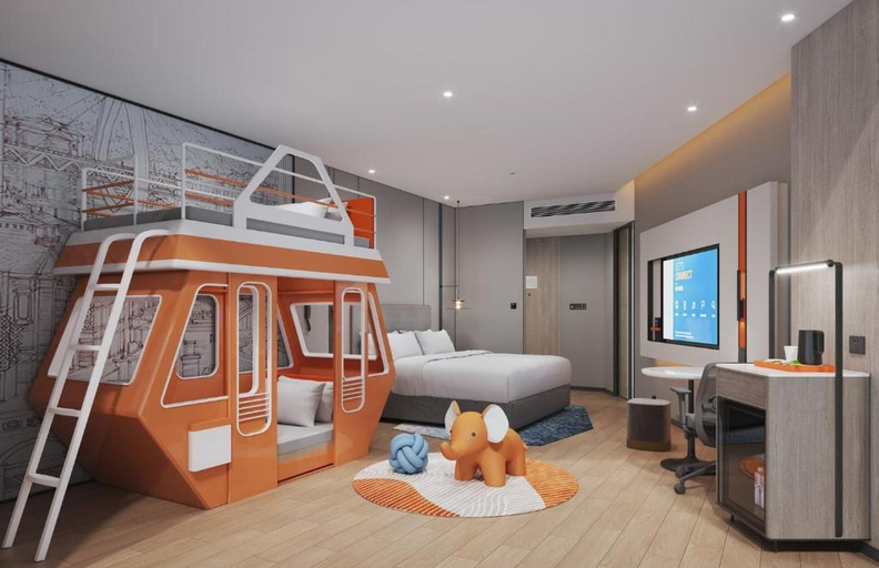 Bedroom 4, Holiday Inn Express CHONGQING BAIXIANG STREET by IHG, Chongqing