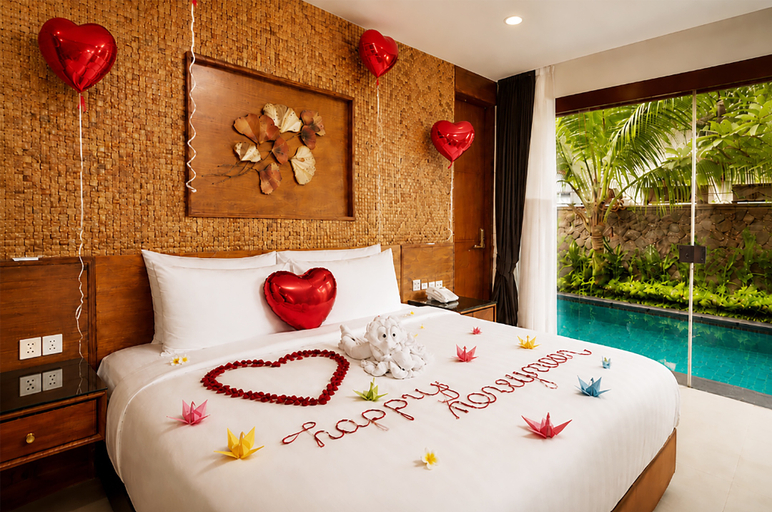 Bedroom 3, Del Cielo Private Pool Villa Seminyak, Badung