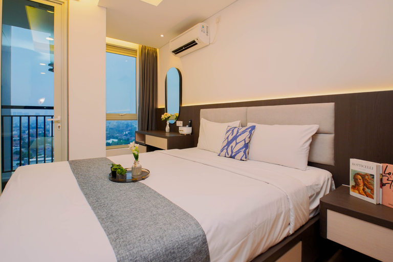 Bedroom 2, Cozy Chic Studio at Apartment Antasari Place By Travelio, Jakarta Selatan