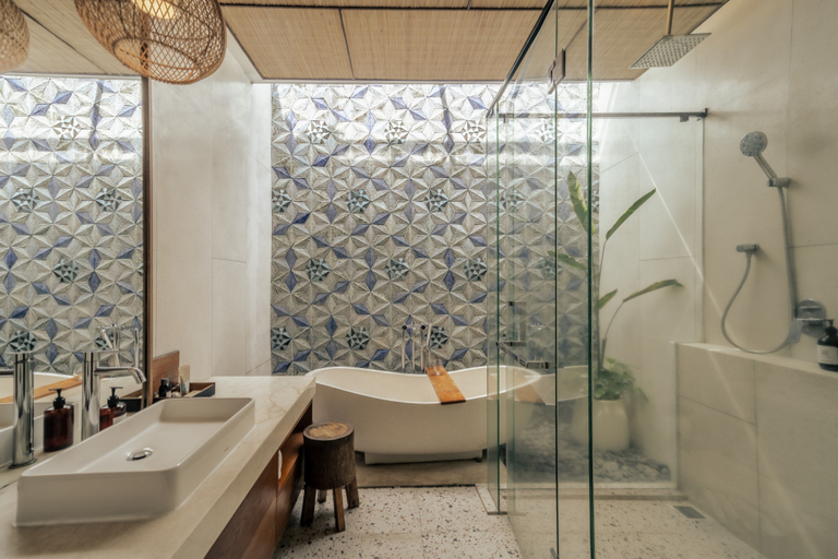 Bathroom 5, Sanora Villa Sanur by Ini Vie Hospitality, Denpasar