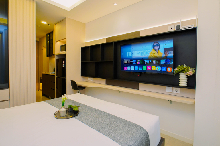 Bedroom 5, Cozy Chic Studio at Apartment Antasari Place By Travelio, Jakarta Selatan