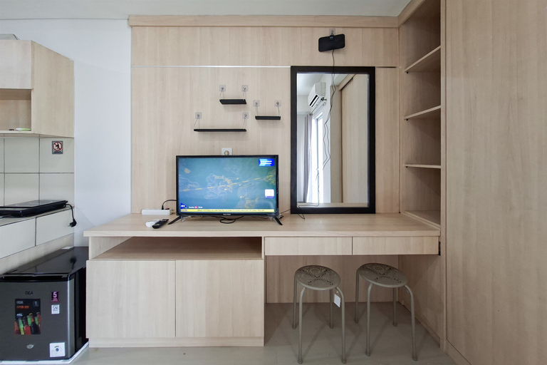 Bedroom 4, Polished Studio at Apartment Paramount Skyline By Travelio, Tangerang