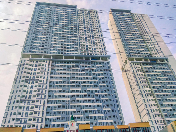 Exterior 4, Bright and Modern Studio Room at Apartment Vasanta Innopark By Travelio, Cikarang