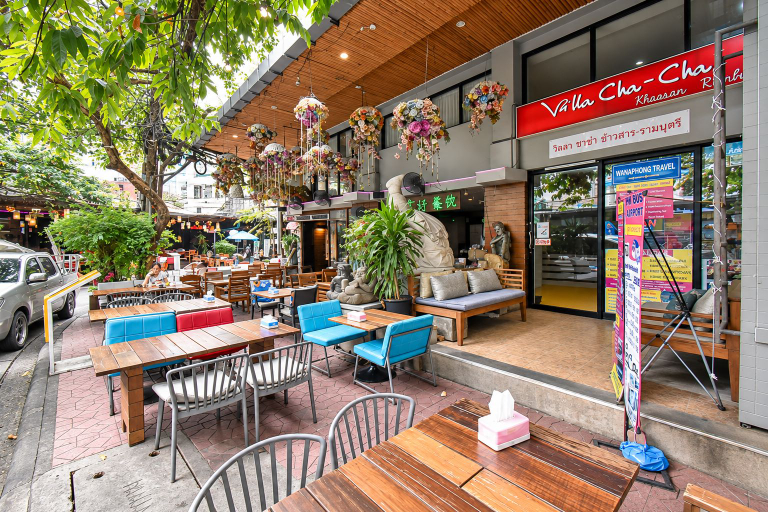 Food & Drinks 5, Villa Cha Cha Khaosan Rambuttri, Phra Nakhon