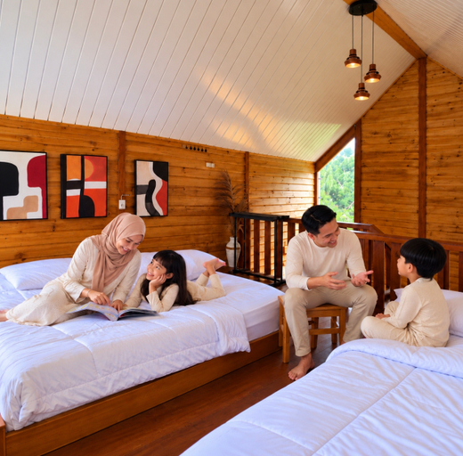 Bedroom 3, MIARZAFA CABIN HOUSE, Wonosobo