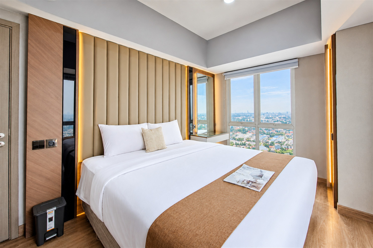 Bedroom 5, Classic and Roomy 2BR at Tamansari Bintaro Mansion Apartment By Travelio, Tangerang Selatan