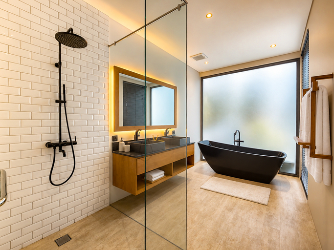 Bathroom 5, Cyrille Villa Jimbaran by Nagisa Bali, Badung