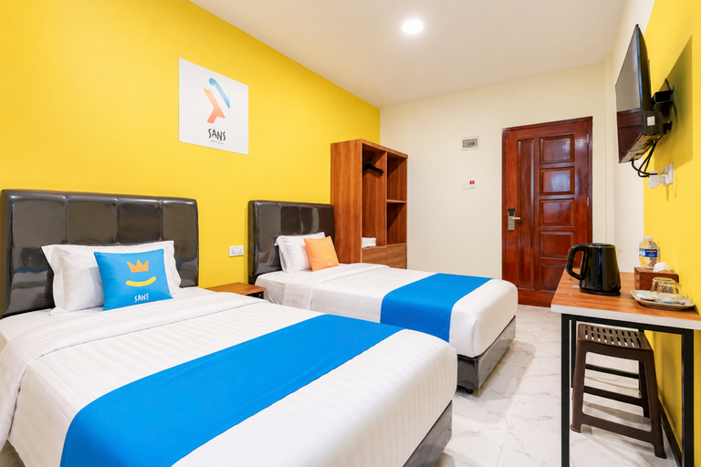 Bedroom 2, Sans Hotel Sedana Batam, Batam