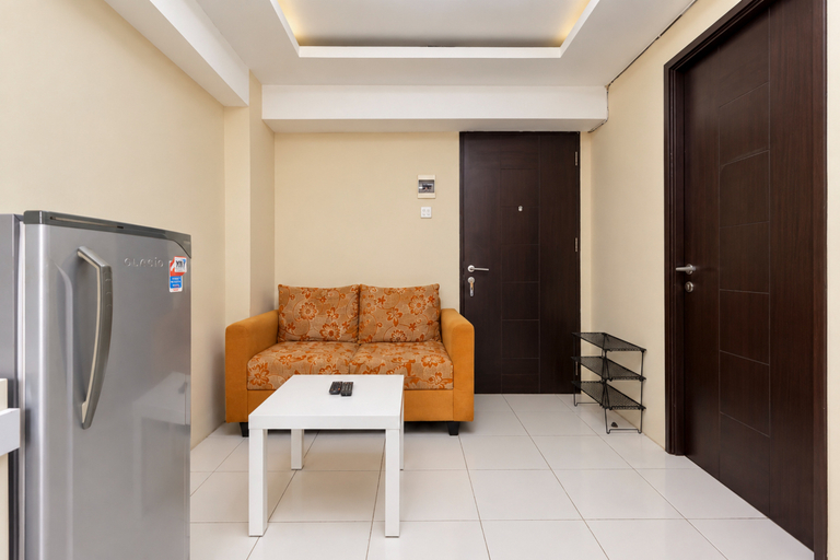 Living Room 4, Bright and Spacious 2BR at Apartment Kebagusan City By Travelio, Jakarta Selatan
