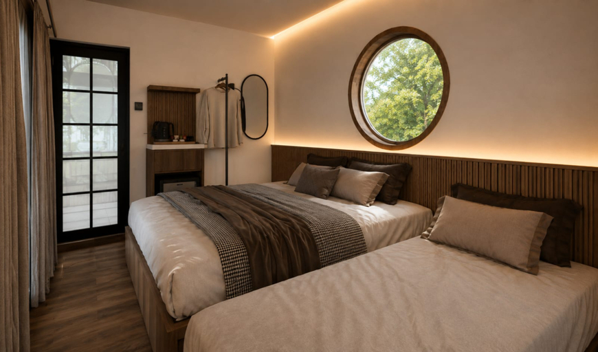 Bedroom 4, Guru Giri Family Studio with Private Pool Villa Yogyakarta, Bantul