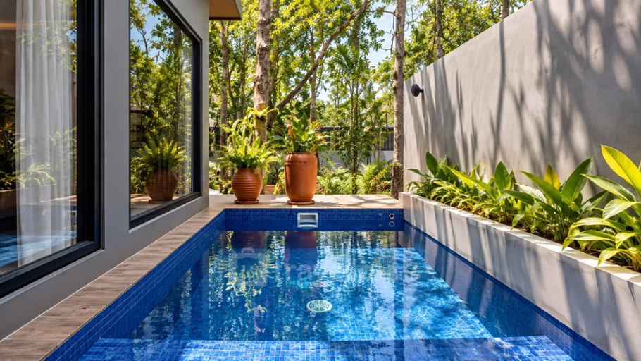 Swimming Pool 3, Guru Giri Family Studio with Private Pool Villa Yogyakarta, Bantul