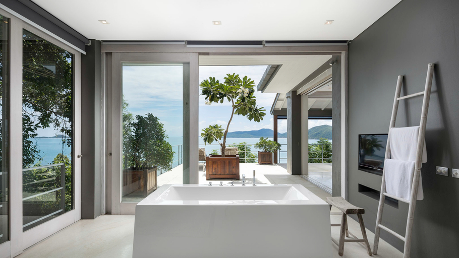 Bathroom 5, Element of 8 at Cape Laem Sor Estate, Ko Samui
