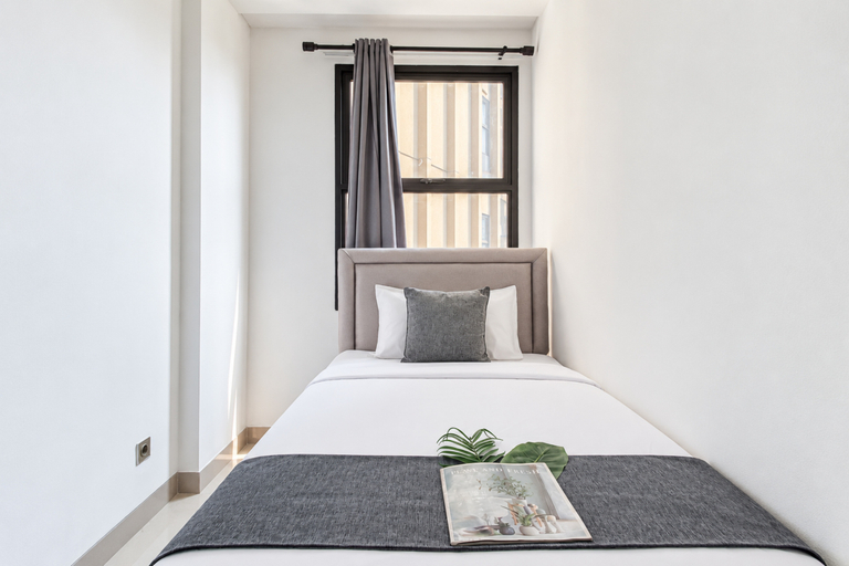 Bedroom 3, Modern and Neat 2BR at Apartment Transpark Cibubur By Travelio, Depok