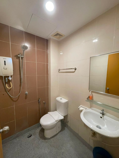 Bathroom 4, Swing & Pillows @ Koptown Bangsar, Kuala Lumpur, Kuala Lumpur