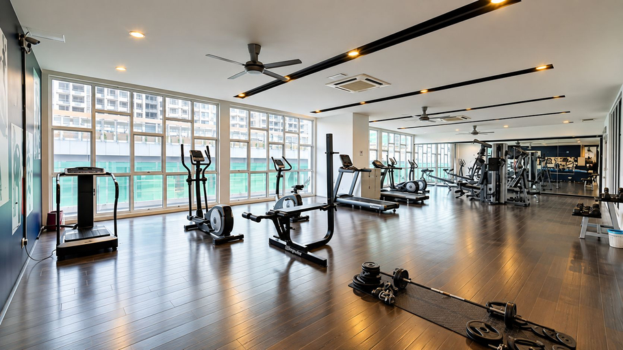 Fitness Center, SkySuite Scandinavian Haven 2BR 4Pax Balcony, Johor Bahru