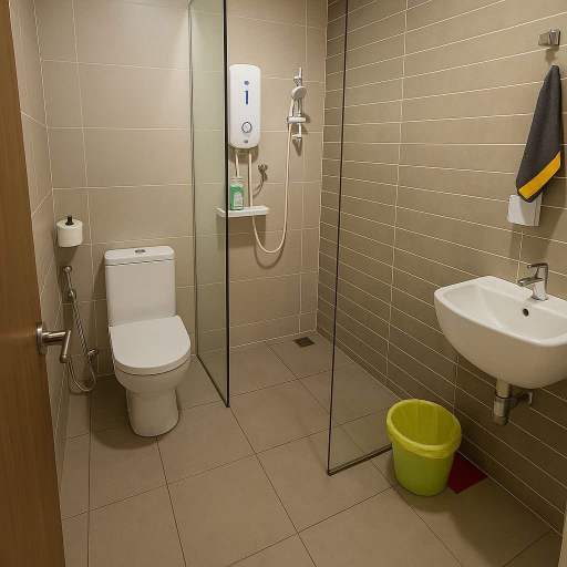 Bathroom 4, Kozi 7, Kuching