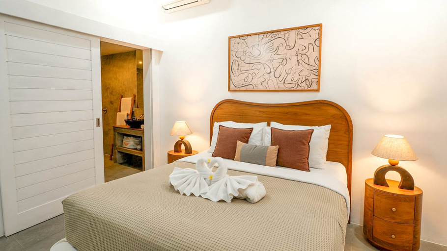 Bedroom 3, Villa Thiara - 500 m from Kudeta beach - 700 m from Seminyak square, Badung