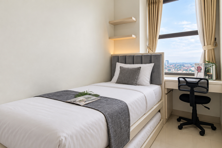 Others 3, Cozy and Good Place 2BR Transpark Cibubur Apartment By Travelio, Depok