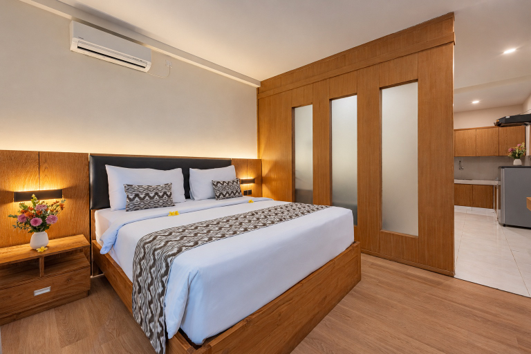 Bedroom 3, Bali True Living Apartment, Denpasar