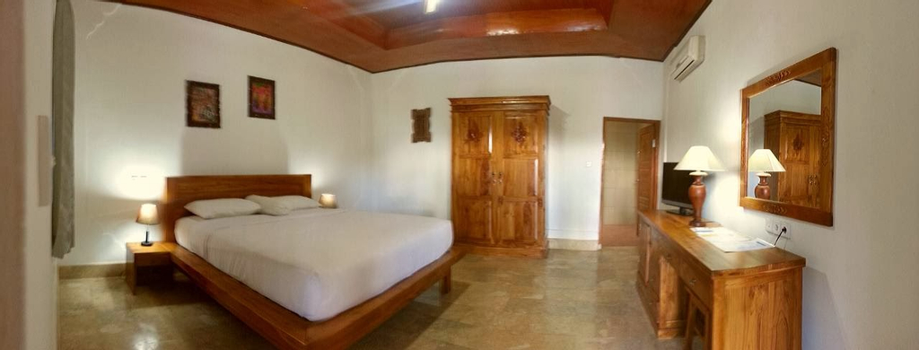 Bedroom 3, Pondok Bambu Resort - 5 Stars Padi Dive Centre, Karangasem