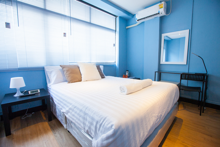 Bedroom 1, NIDA Rooms Silom 19 Orchid Residence at The Mix Silom, Bang Rak
